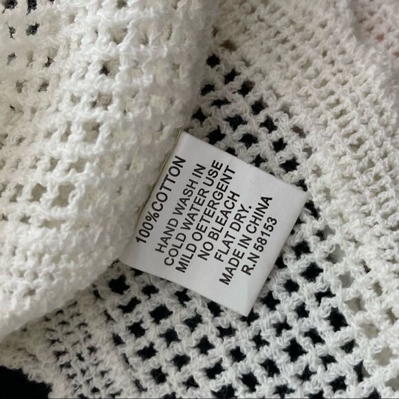 RAGA | Crocheted Festival Long Sleeve Crop Top - Picture 7 of 8